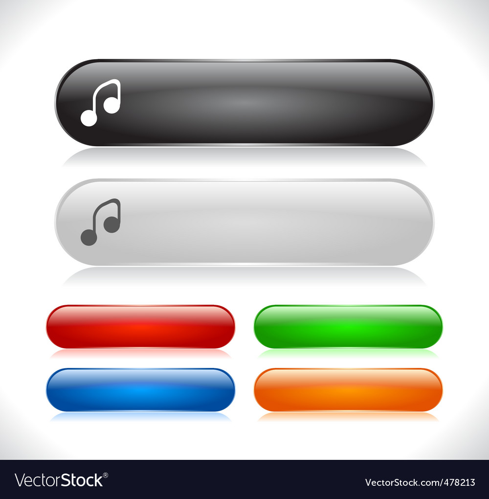 Website menu buttons