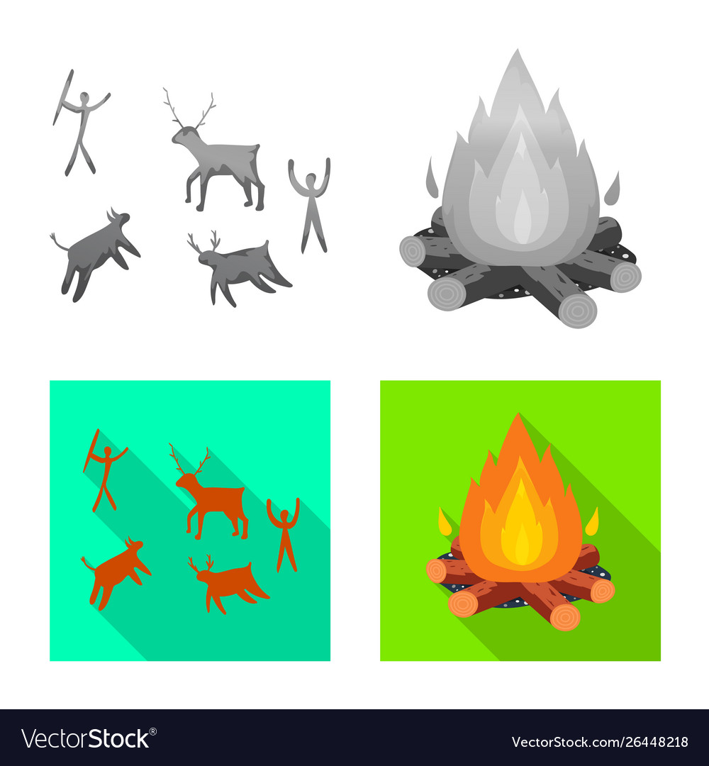 Isolated object evolution and neolithic sign