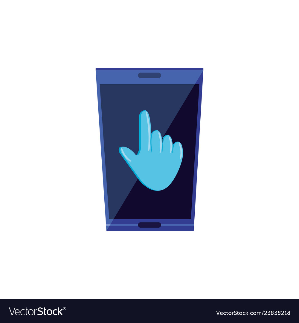 Smartphone device with pointer hand