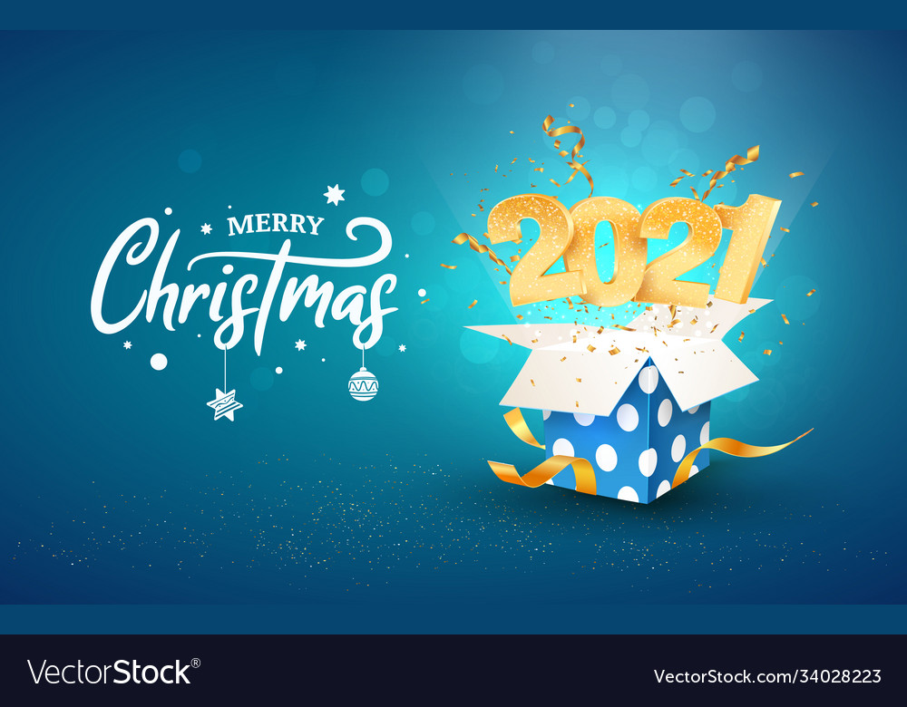 2021 happy new year xmas vector image 2021 happy new year xmas