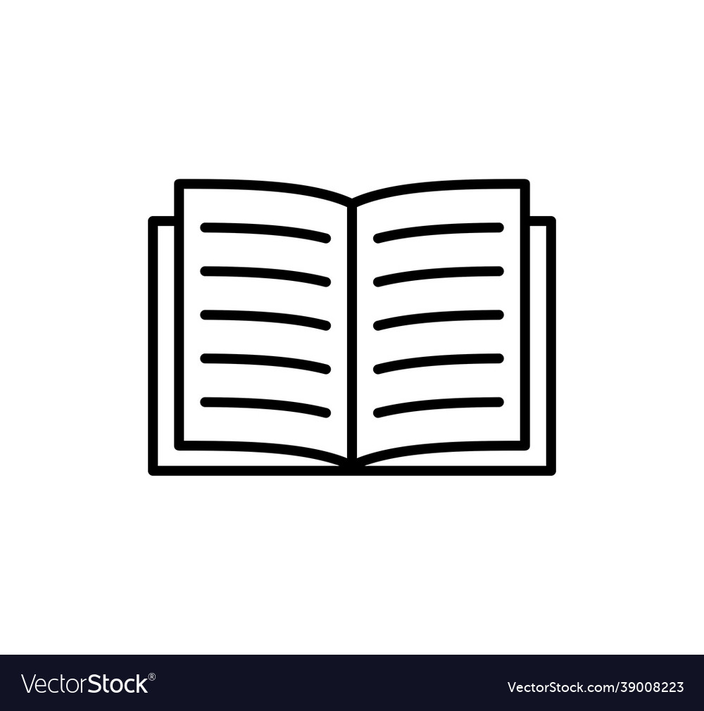 Book icon Royalty Free Vector Image - VectorStock