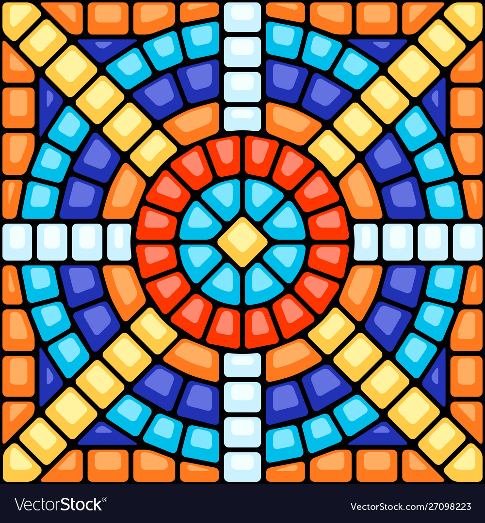 Intricate Mosaic Tile Pattern