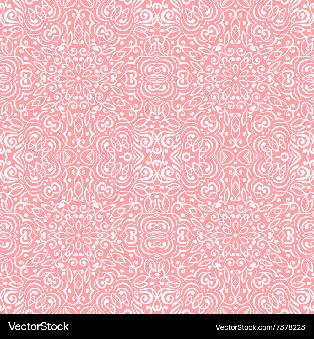 Seamless background with abstract ethnic pattern Vector Image