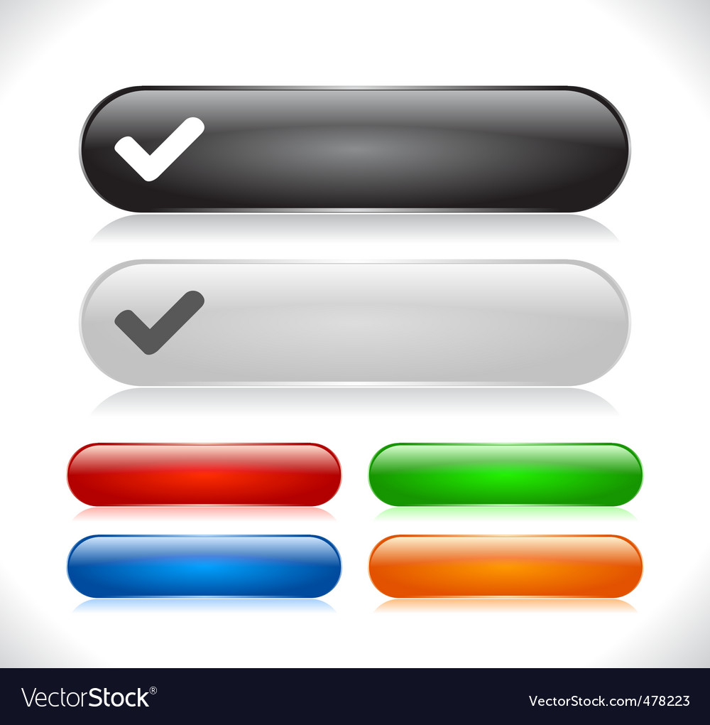 Website menu buttons