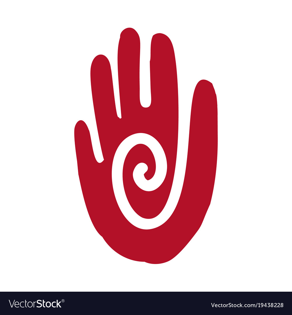 Hand icon aztec