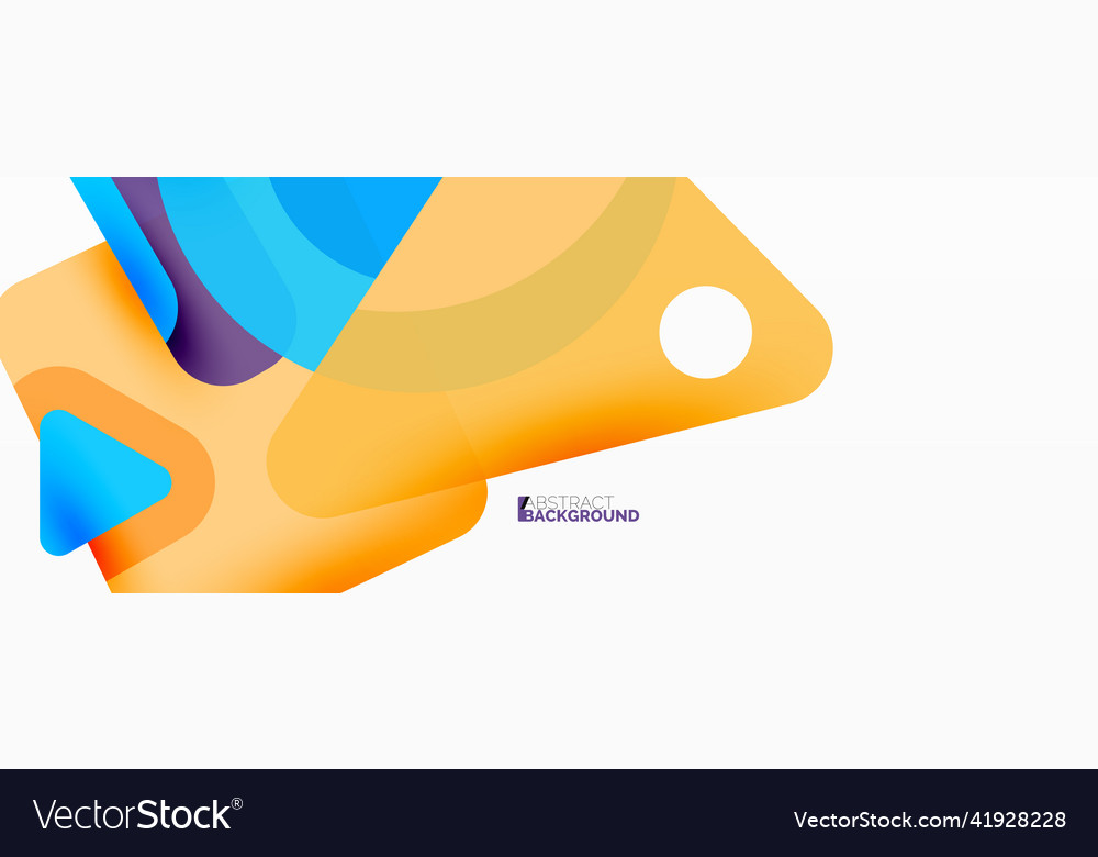 Line triangle square and circle primitive Vector Image Line triangle square and circle primitive
