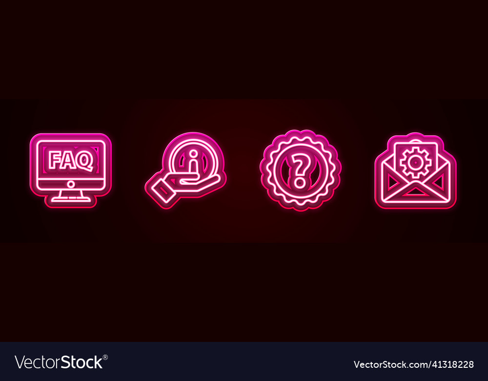 Set line computer monitor and faq information