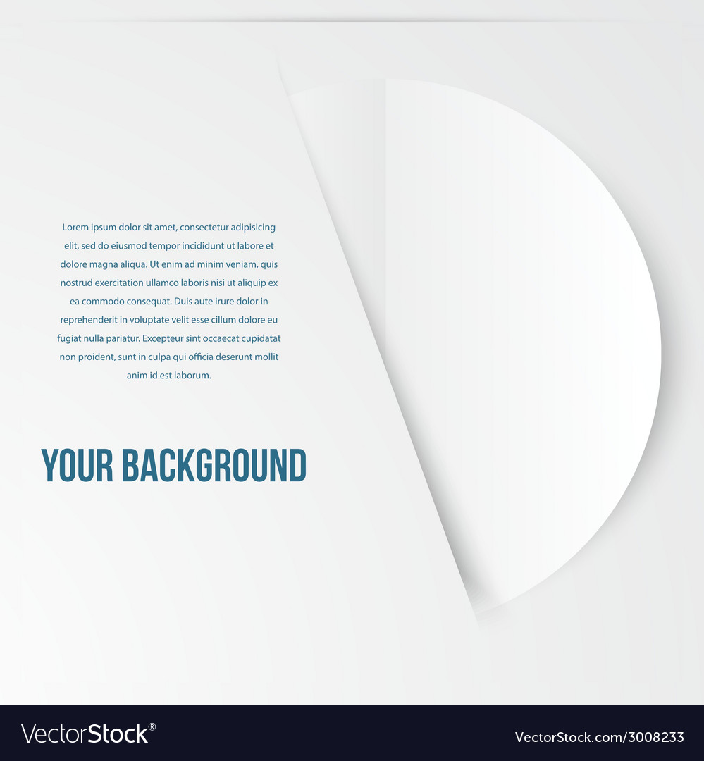 Abstract circles template web design