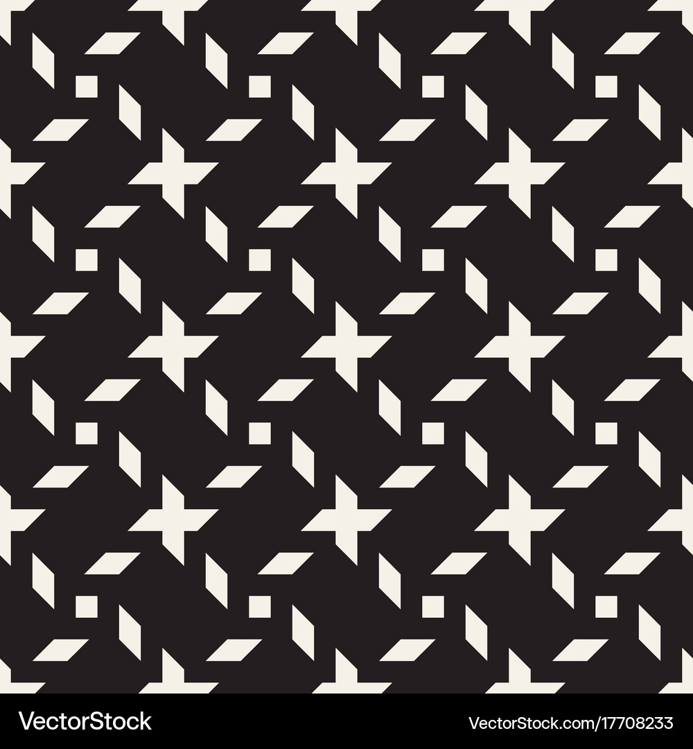 Crosshatch seamless geometric pattern Royalty Free Vector