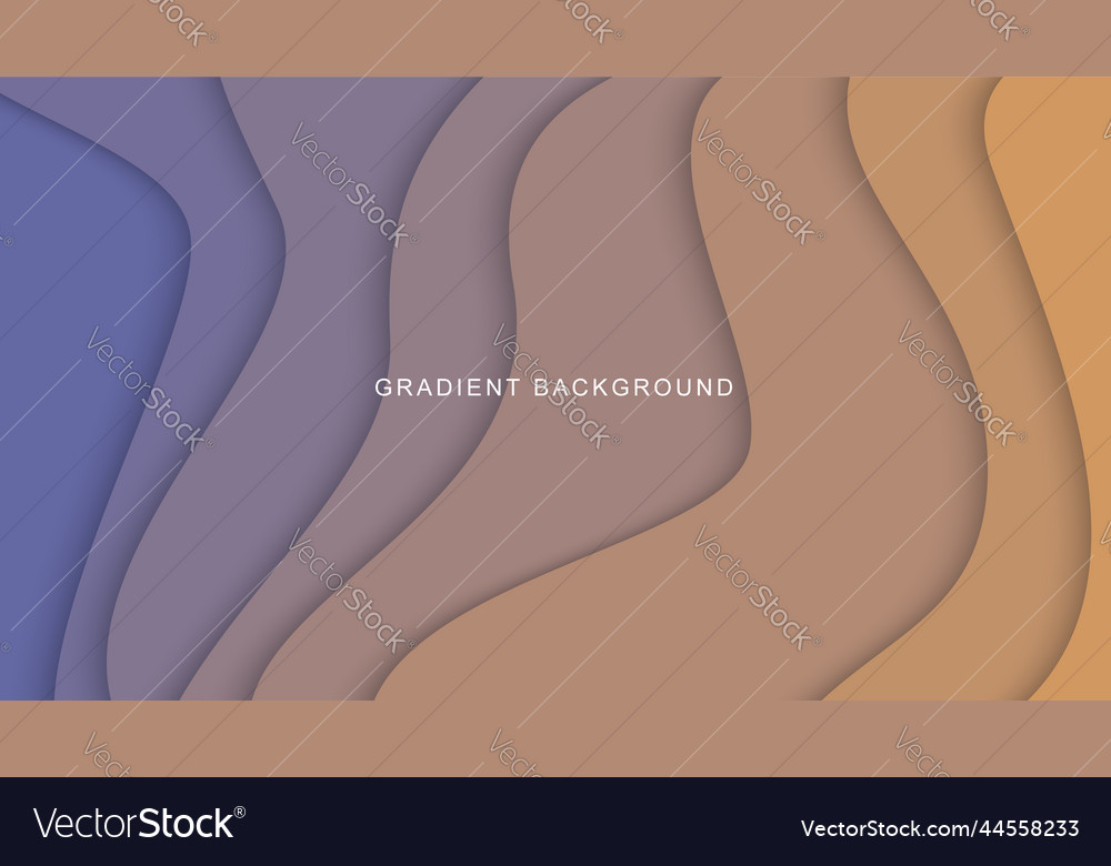 Gradient background with overlapping designs