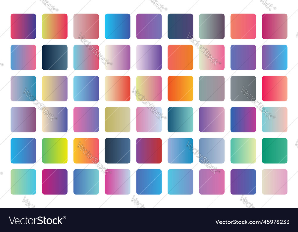 Gradient set multicolor sphere