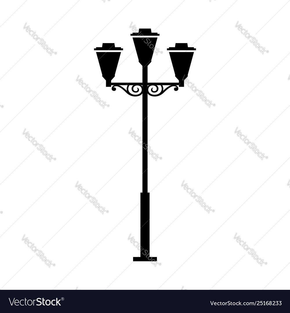 Outdoor lamp post