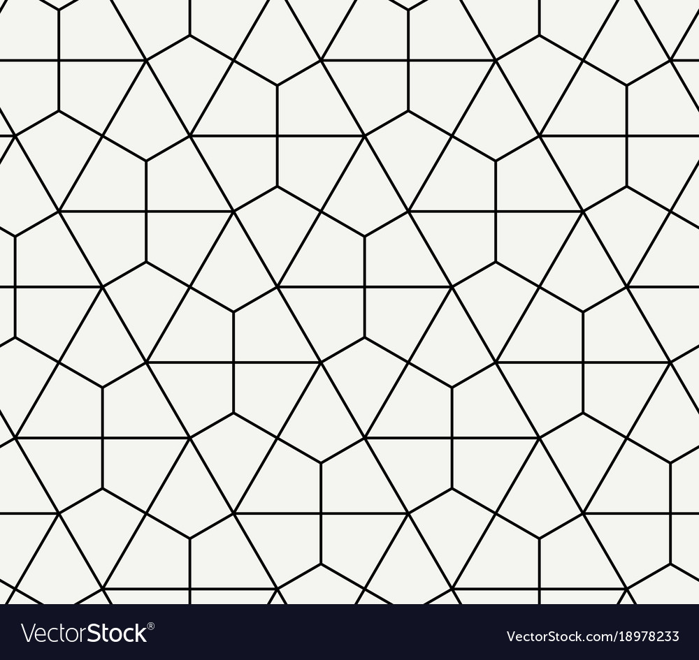 Seamless geometric pattern simple flat Royalty Free Vector
