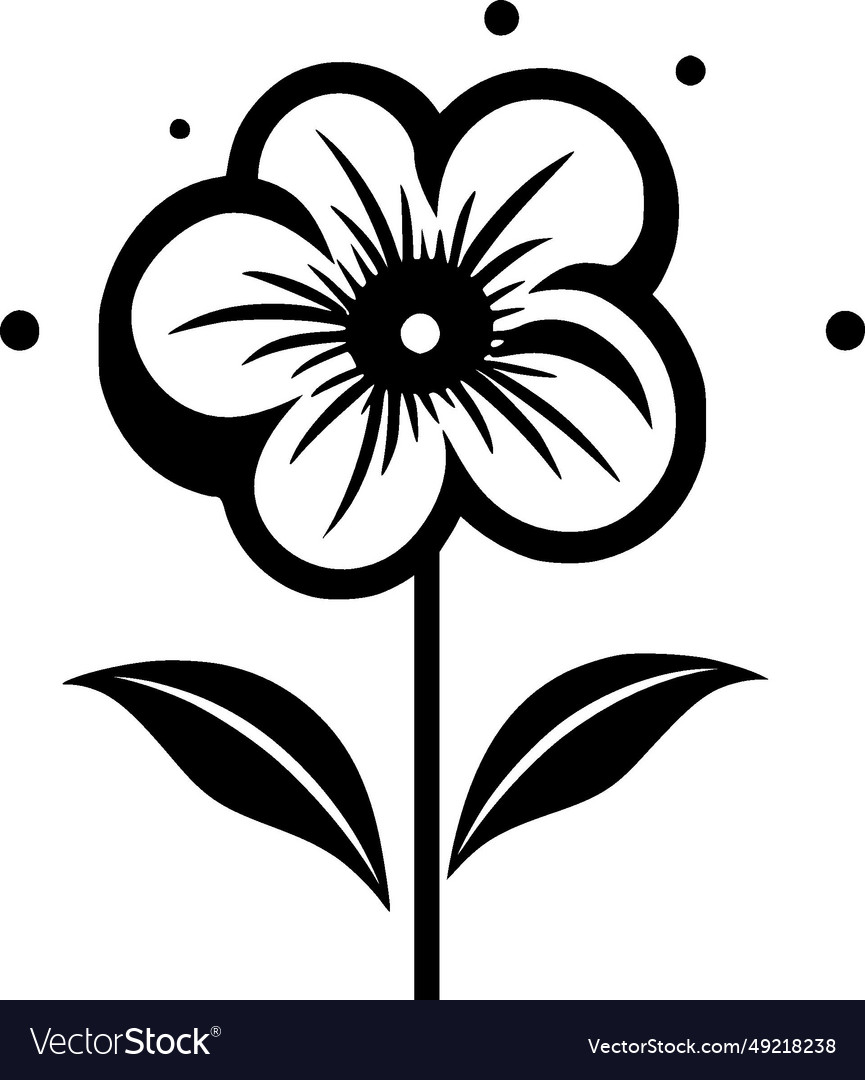 Birth flower - high quality logo - ideal for Vector Image