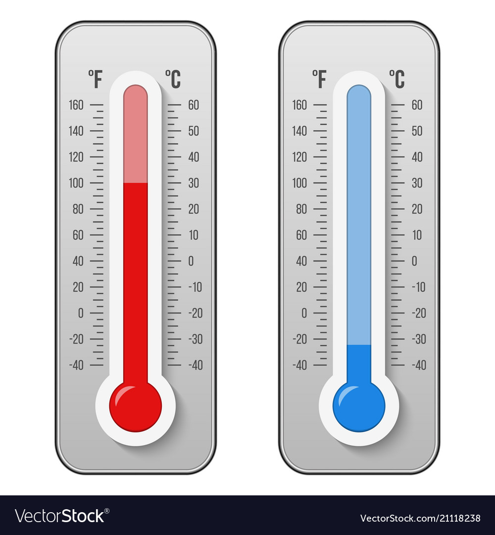Высокая температура рисунок. Термометр с шкалой Цельсия и Фаренгейта. Термометр в градусах Цельсия и Фаренгейта. Шкала Цельсия градусник. Градусник со шкалой Цельсия и Фаренгейта.