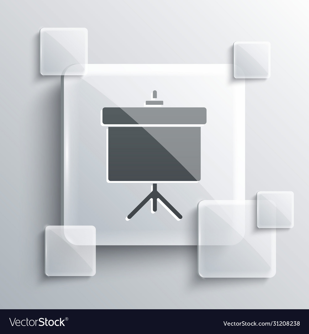 Grey presentation board with graph schedule