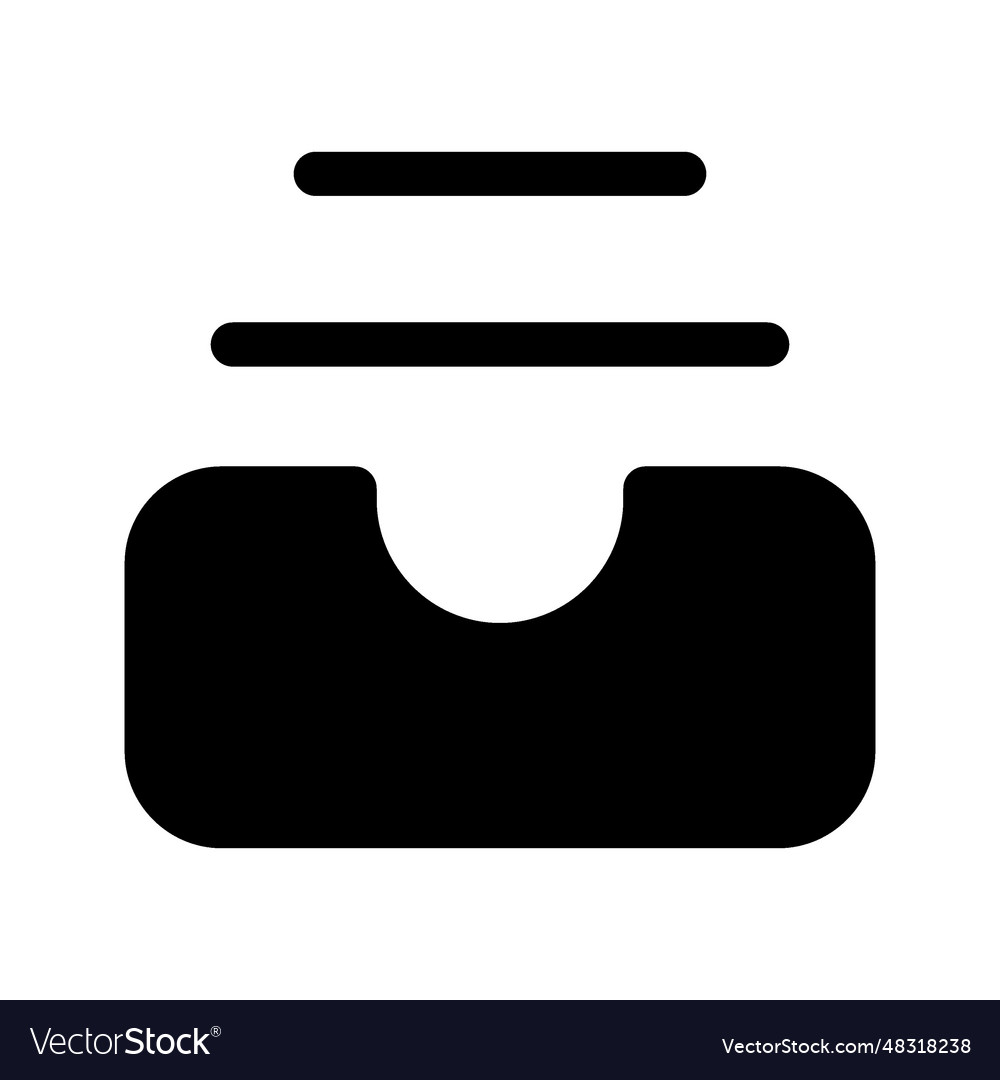Inbox icon vector image Inbox icon