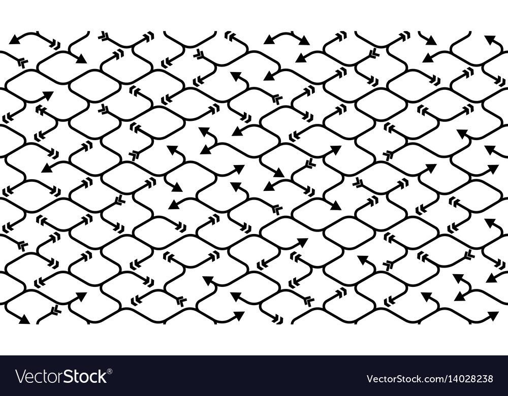 Isometric seamless pattern net lines background