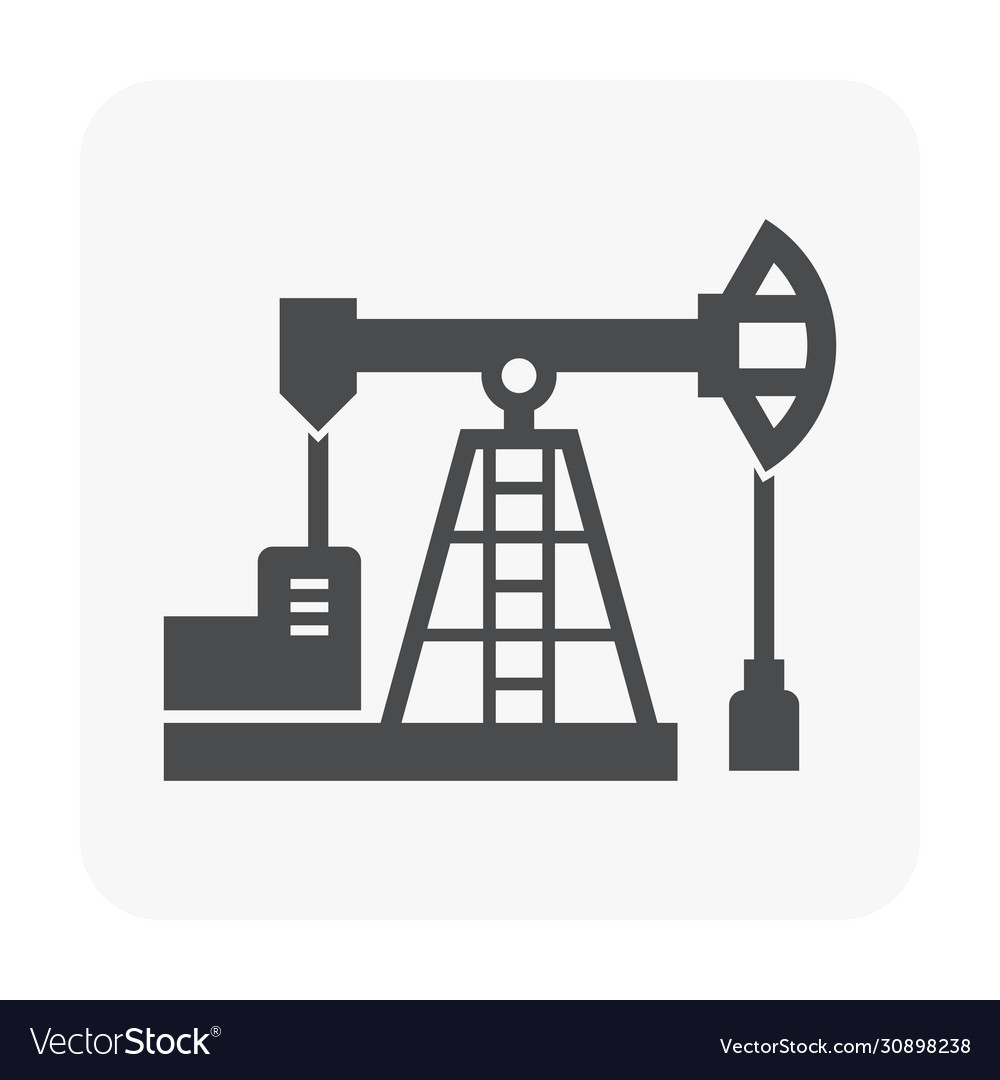 Oil rig icon Royalty Free Vector Image - VectorStock