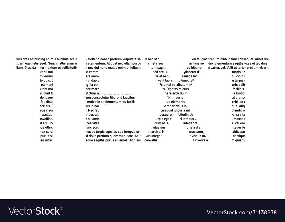 Word text on lorem ipsum background