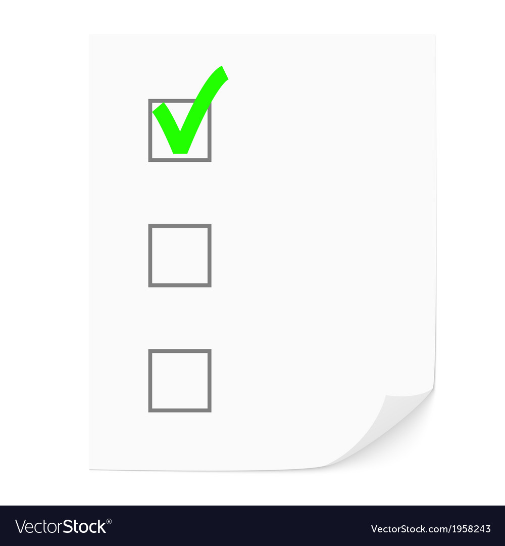Check list