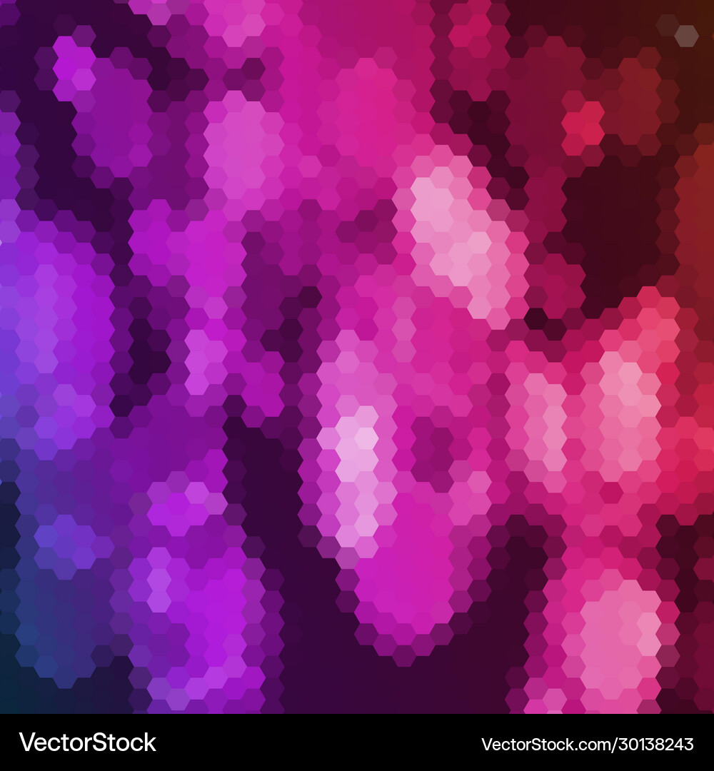 Dark background with pink tint polygonal style Vector Image