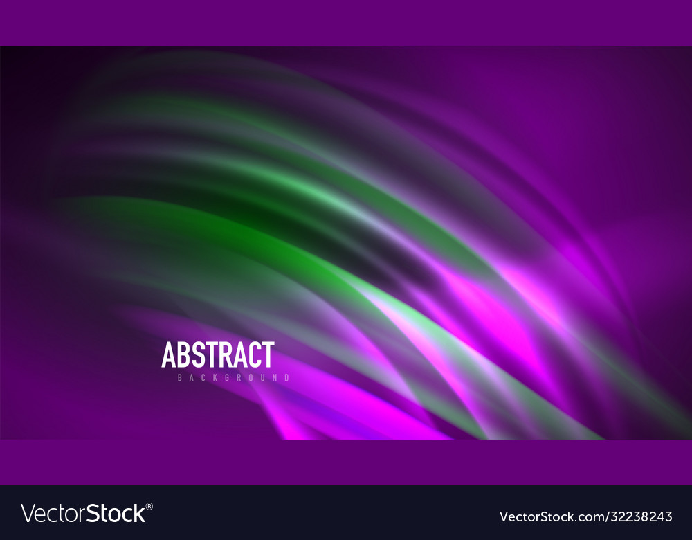 Fluid wave lines background trendy abstract