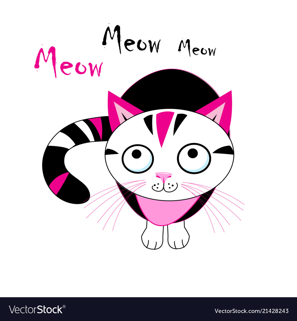 Funny Cat Graphic