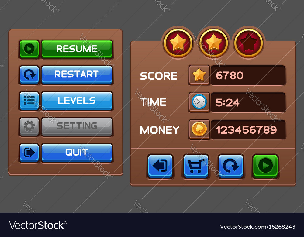 Game Button UI Pack