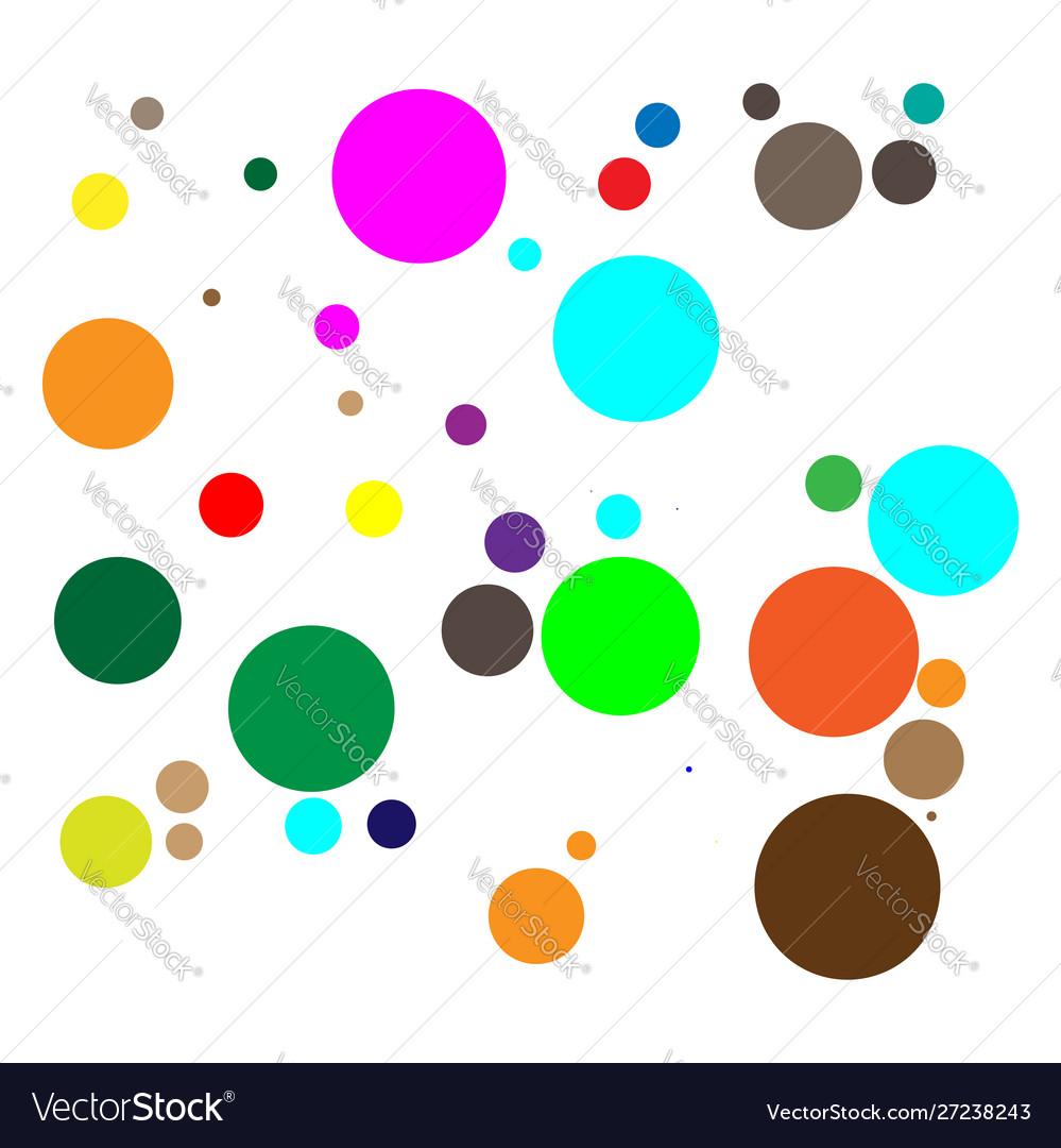 Random dots circles pattern pontillist screntone vector image Random dots circles pattern pontillist screntone