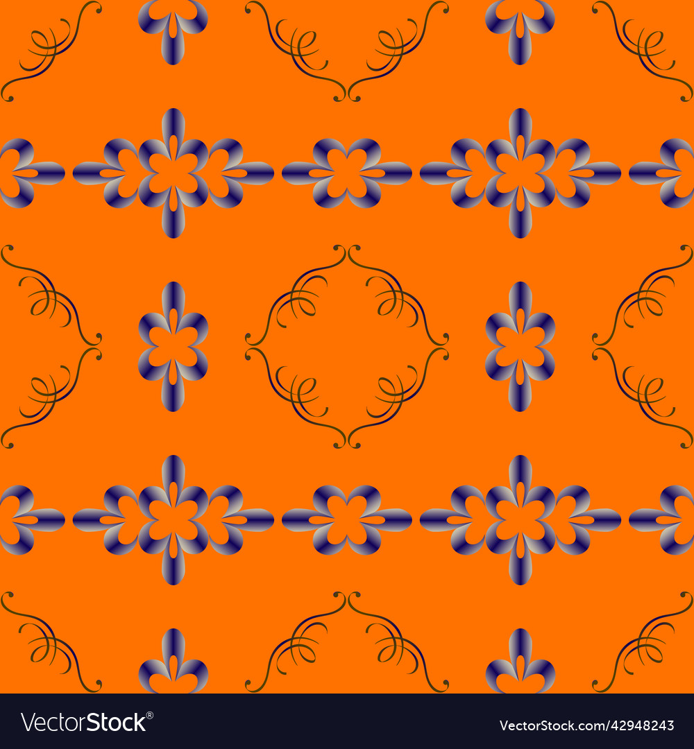 Seamless abstract colorful pattern of elements Vector Image Seamless abstract colorful pattern of elements