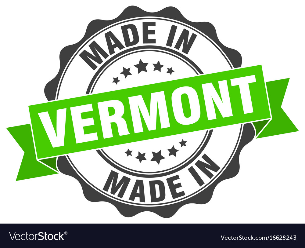 Vermont Round Seal Badge