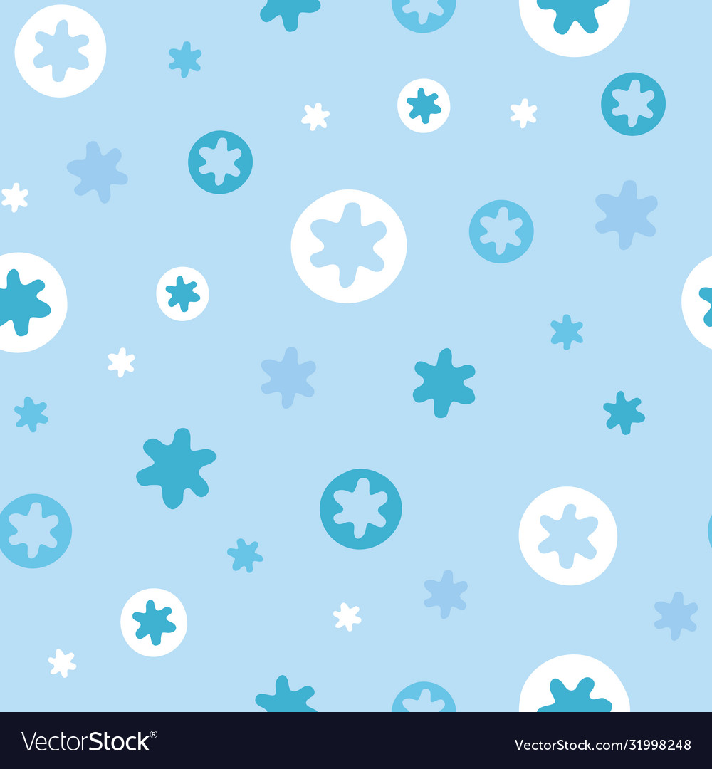 Abstract irregular star dot pattern vector image Abstract irregular star dot pattern