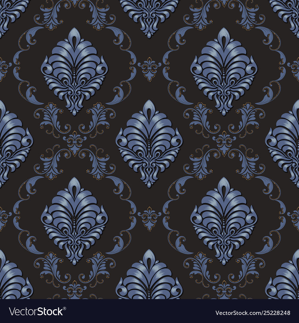 Damask Pattern Background