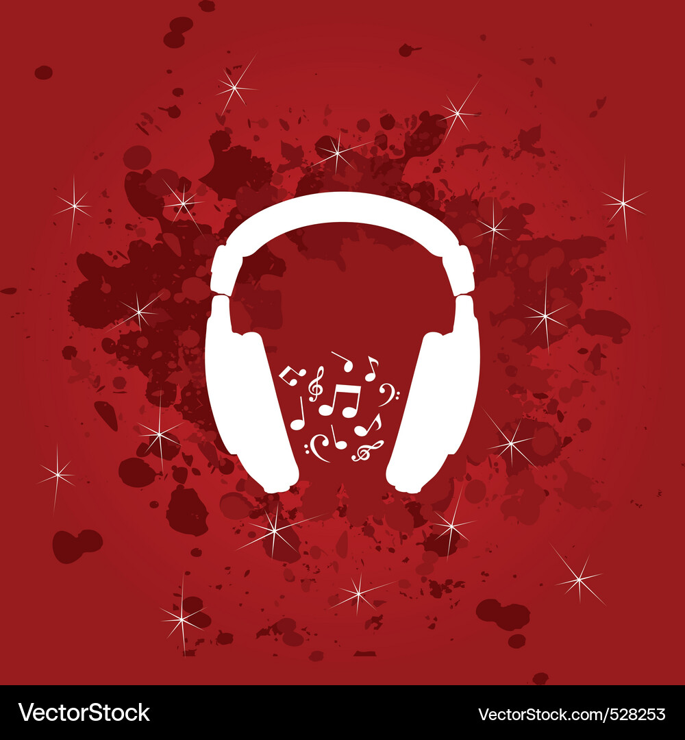 Earphone Royalty Free Vector Image - VectorStock