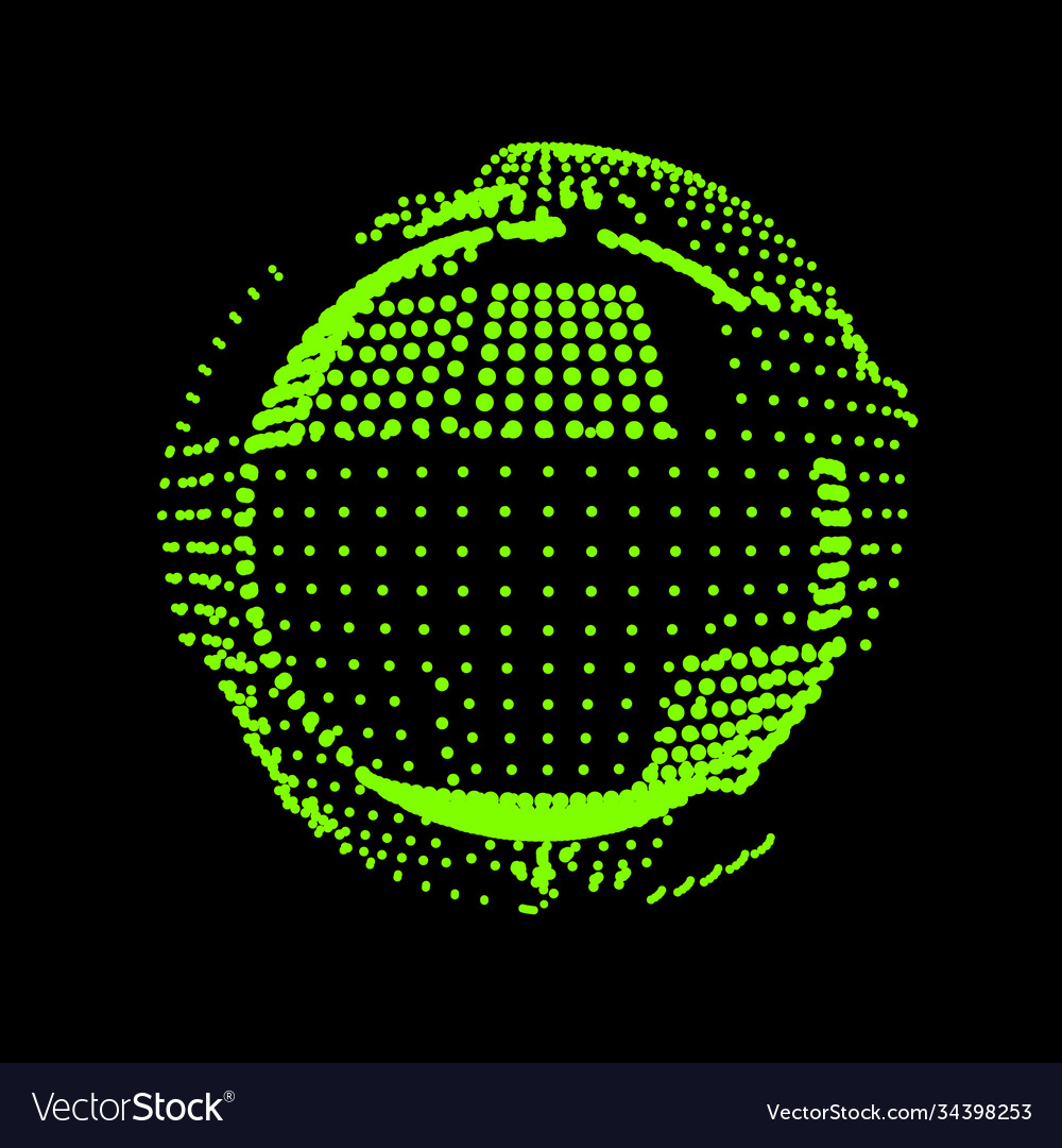 Exploding sphere a star flashed like grenade