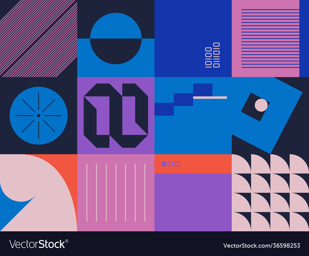 Geometric Abstract Pattern