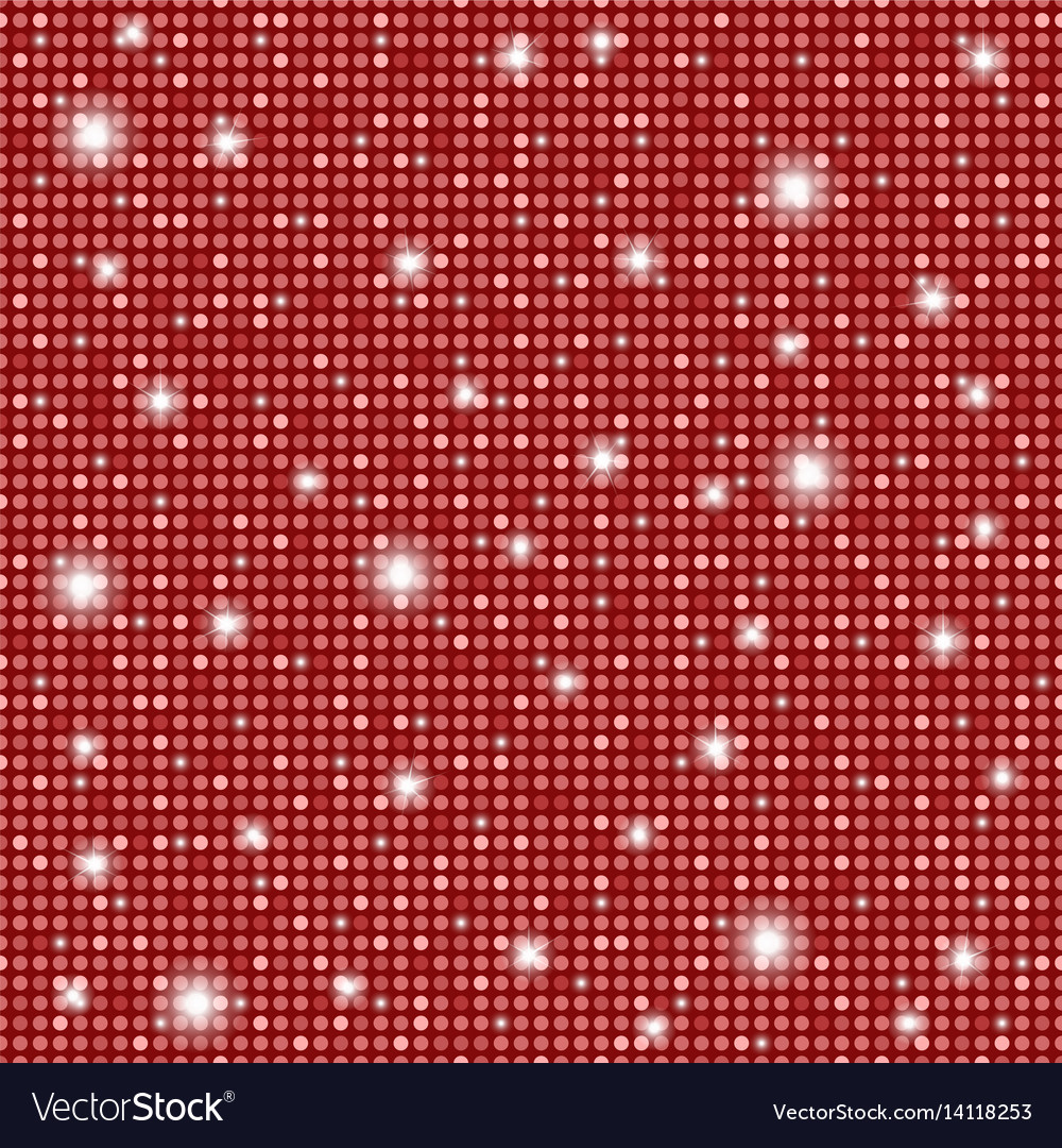 Glamour red shining rounds seamless texture