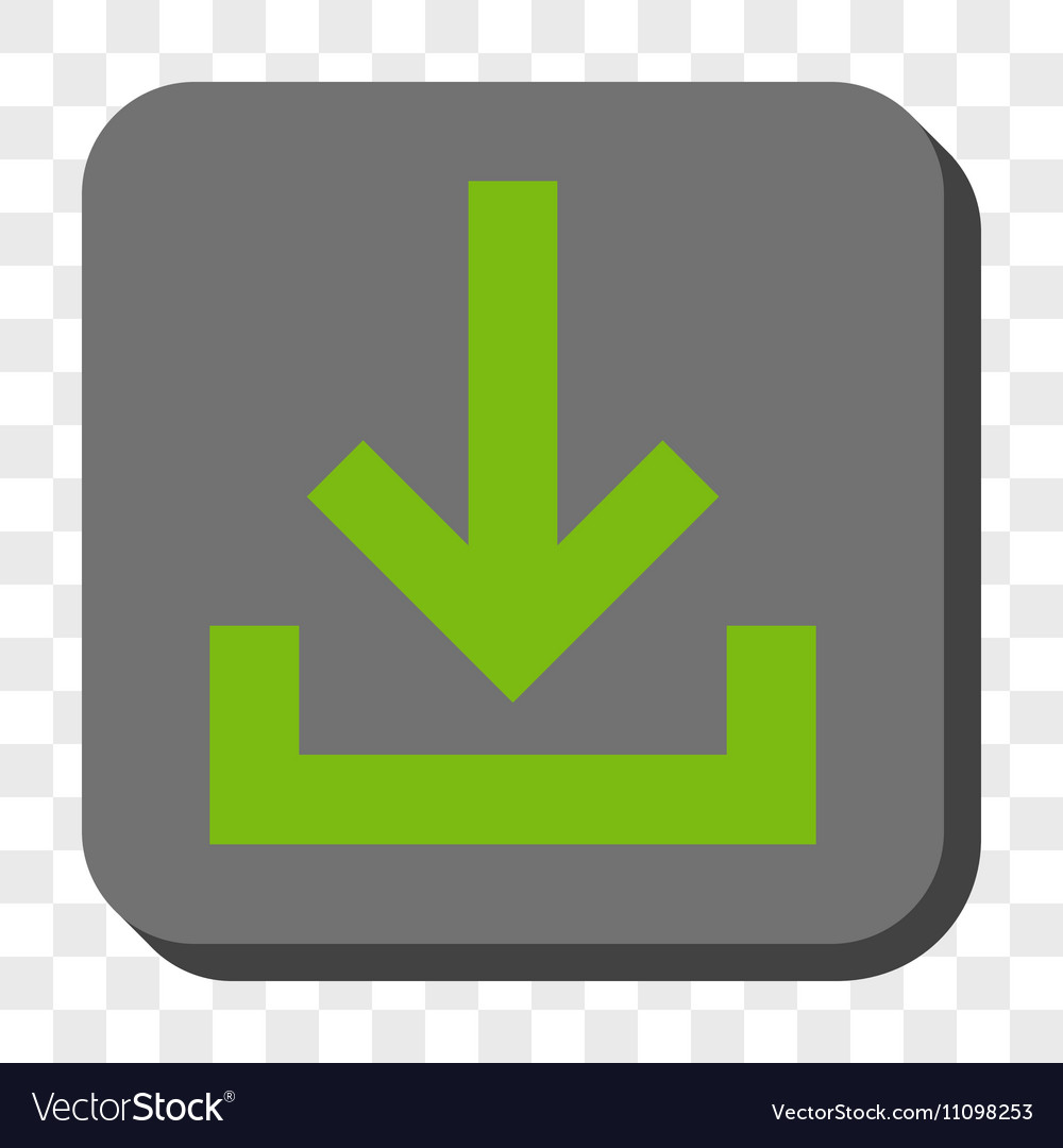 Inbox rounded square button