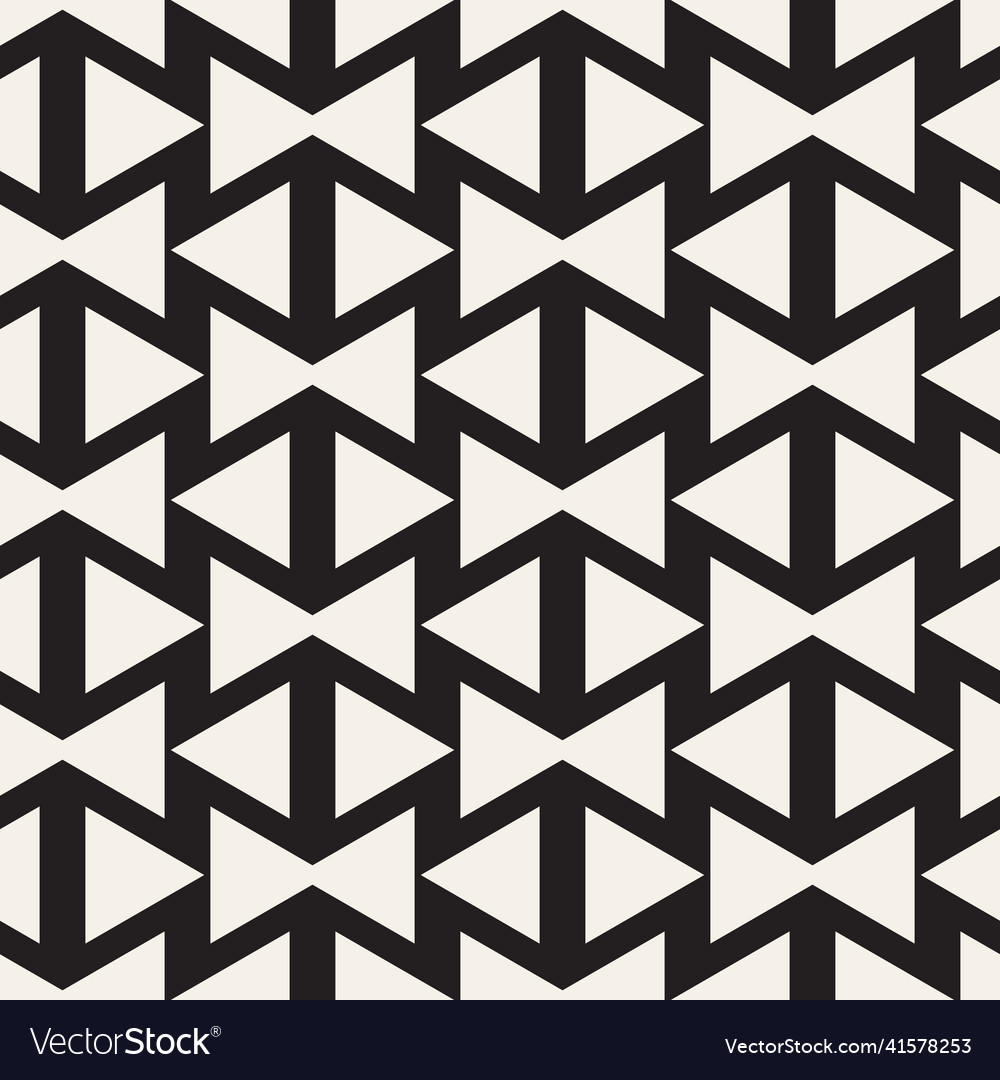 Seamless pattern repeating geometric elements vector image Seamless pattern repeating geometric elements