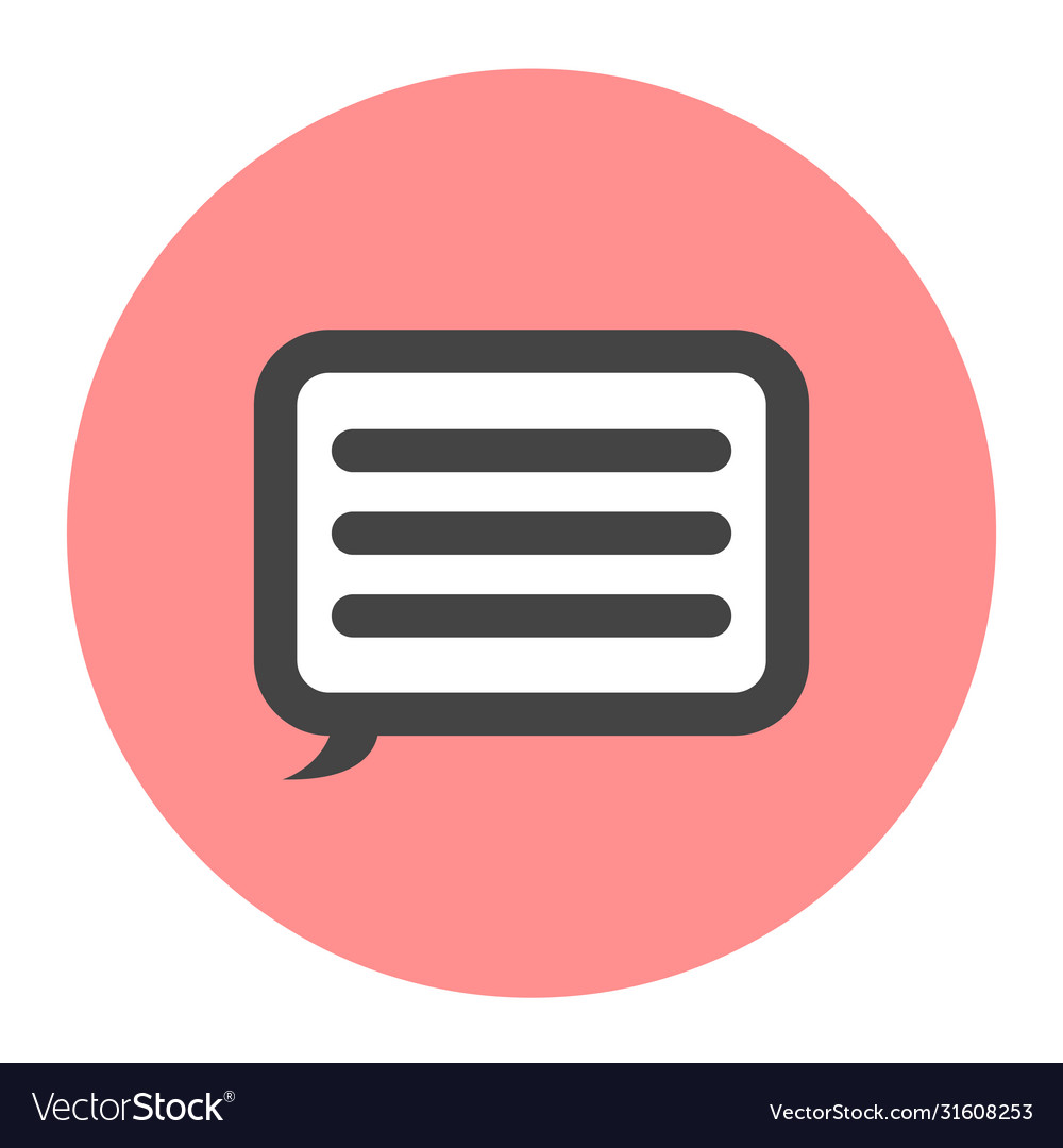 Text message icon