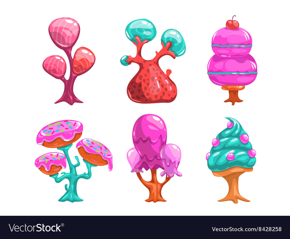 Top 118+ Candy tree cartoon - Tariquerahman.net