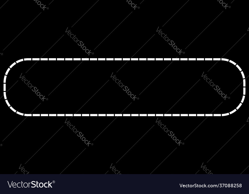 Dashed Border Frame Graphic