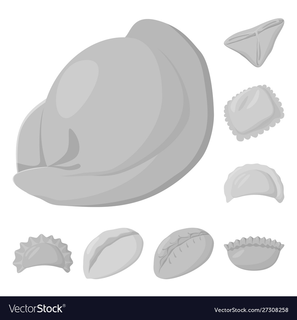 Design dumplings and stuffed logo