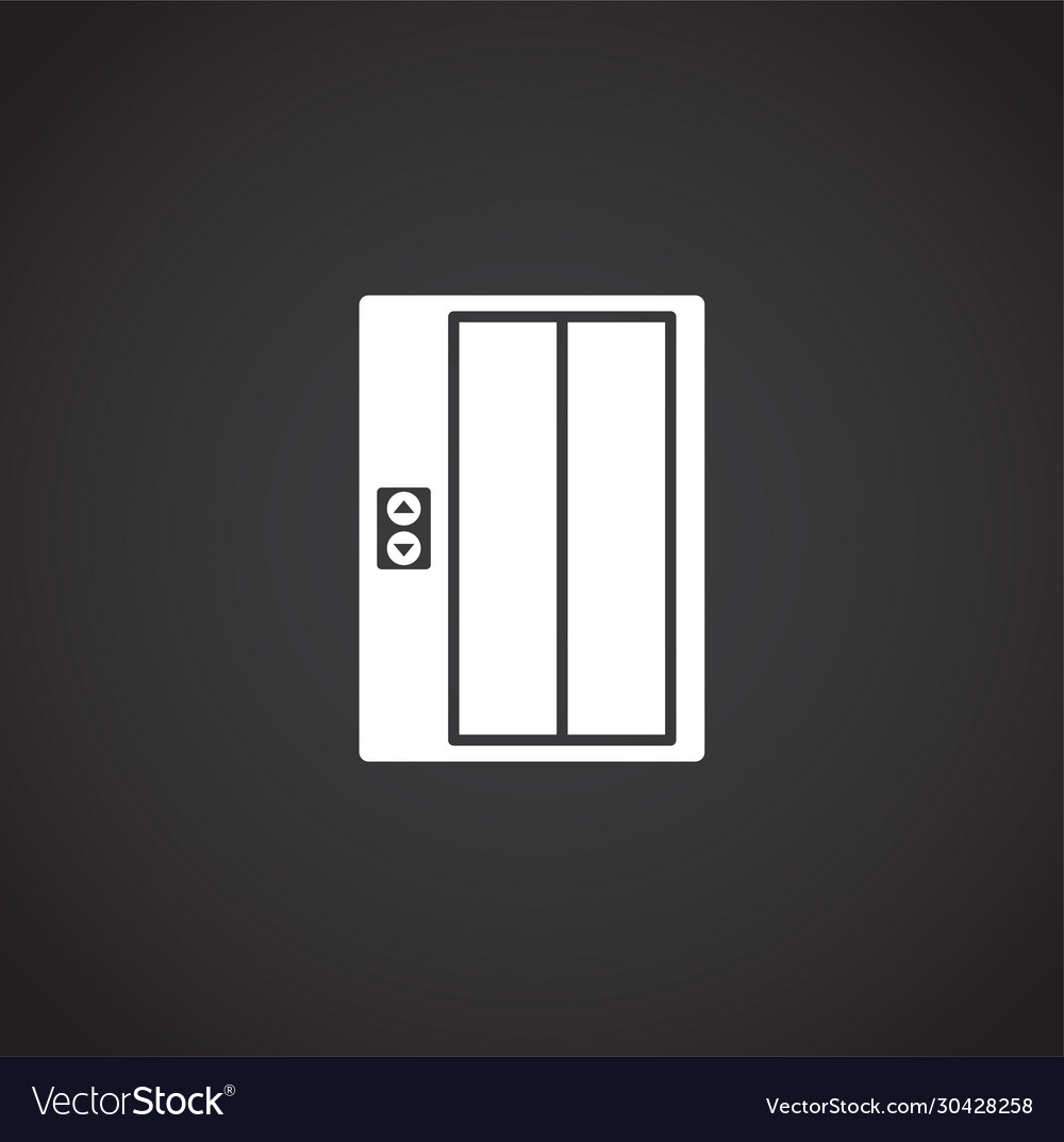 Door icon on background for graphic and web design Vector Image Door icon on background for graphic and web design
