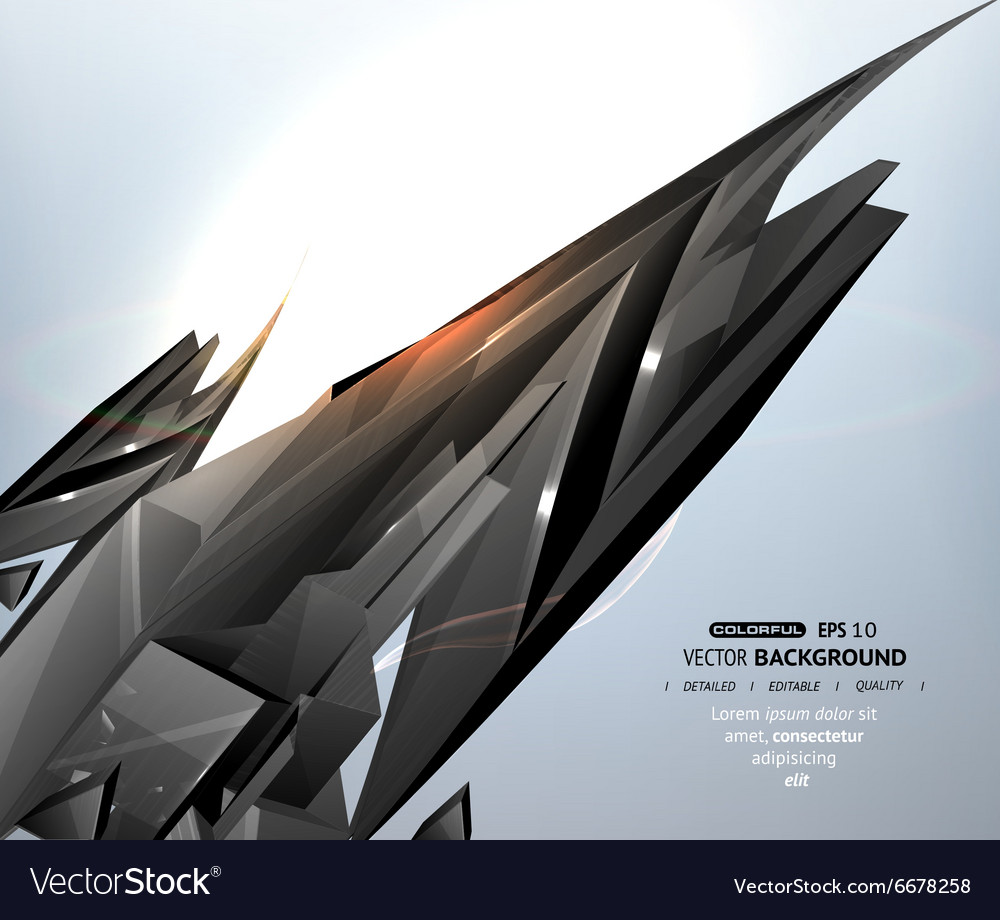 Dynamic Geometric Blocks Background
