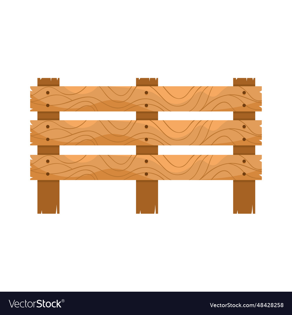 House wooden fence