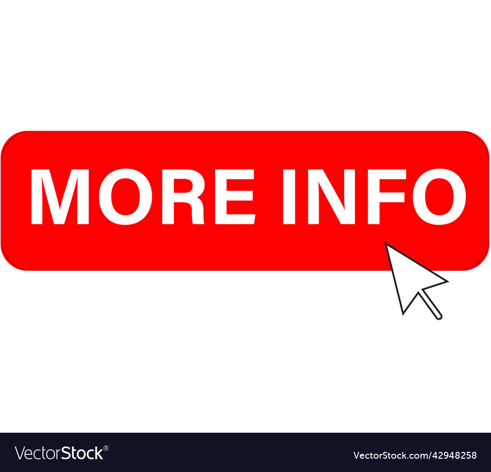 More info button with cursor on white background