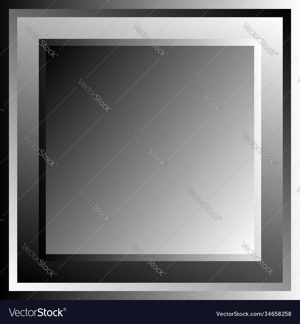 Overlapping squares blocks grayscale vector image Overlapping squares blocks grayscale