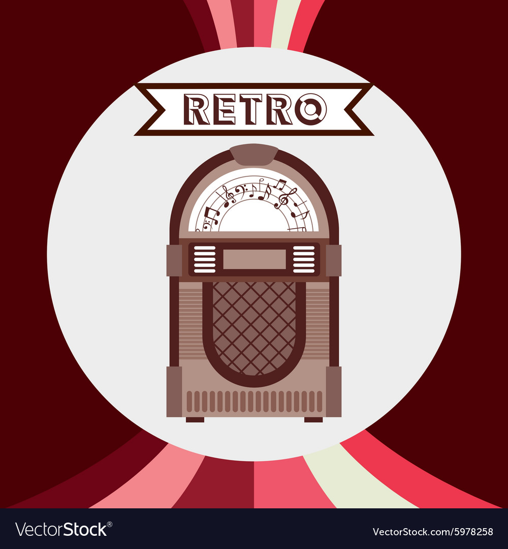 Retro style background